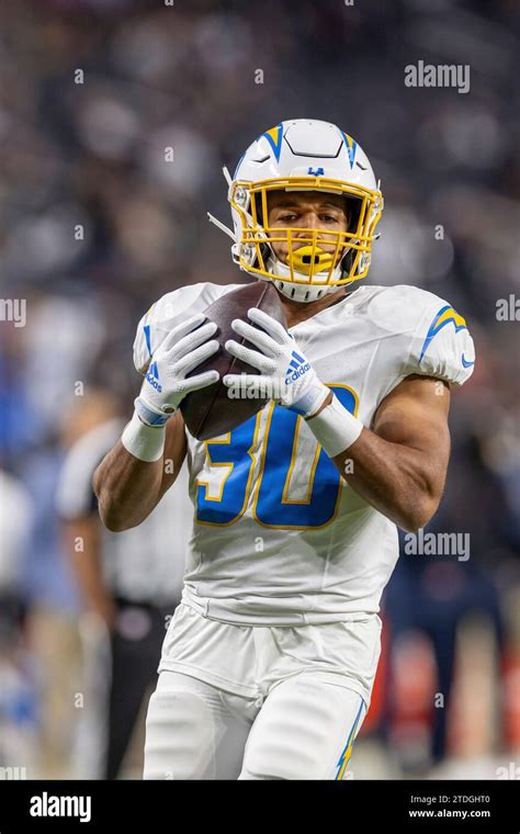 Los Angeles Chargers Running Back Austin Ekeler Warms Up Before