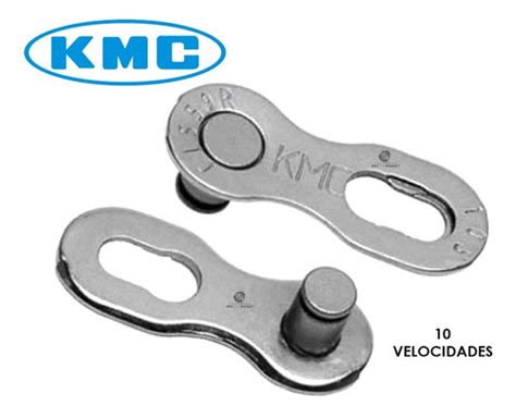 Eslabon Bicicleta Conector Cadena Rapido Kmc 10 Velocidades MercadoLibre