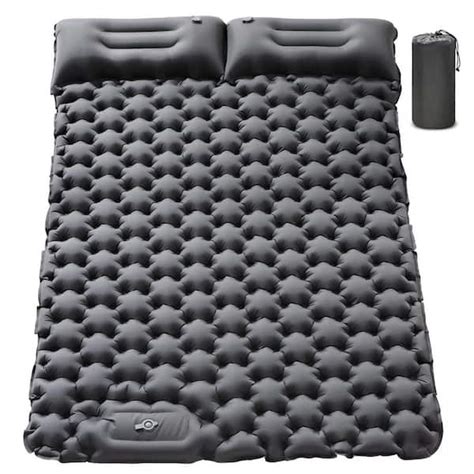 Itopfox Portable Double Camping Sleeping Pads 2 Person With Pillow