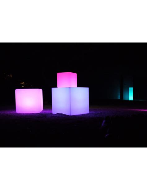 Cube Lumineux Blanc Ou Multicolore Lampe Link Chez Ksl Living