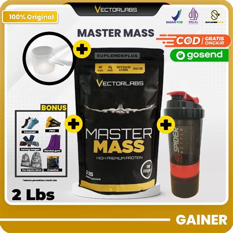 Jual Vectorlabs Mastermass Lbs Gram Susu Gainer Mass Fitness