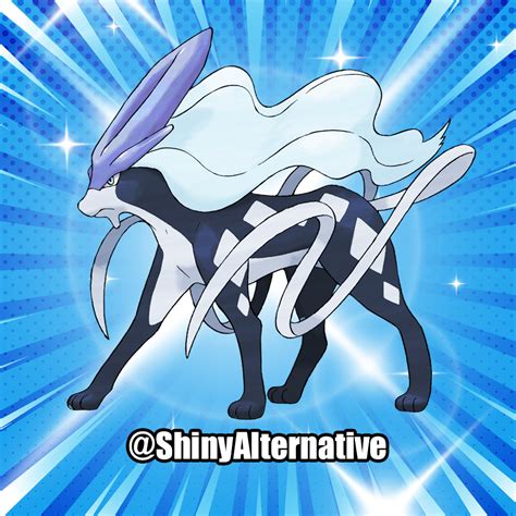 Suicune Shiny By Hboruno On Deviantart