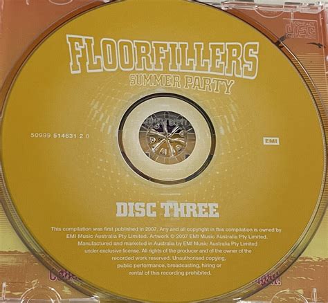 Floorfillers Floor Fillers Summer Party Various Artists 3 Cd Like New Fat Pak 5099951462826 Ebay