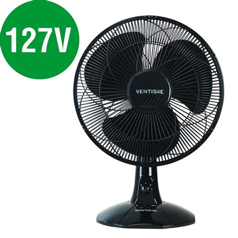 Ventilador Mesa Parede 40Cm 127V Preto Ventisol Capa Para Piscina Lona