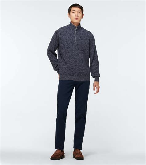 Brunello Cucinelli Cashmere Half Zipped Sweater Brunello Cucinelli