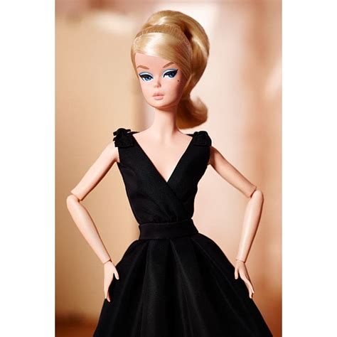 けしており ヤフオク Barbie Silkstone BFMC CLASSIC BLACK DRESS Mat いただいた