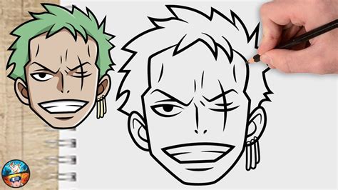 Tutorial Passo A Passo Como Desenhar Roronoa Zoro De One Piece The