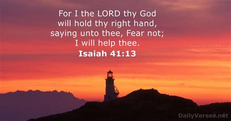 Isaiah 4113 Kjv Desktop Wallpaper For I The Lord Thy God 52 Off