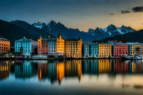 the city of salzburg, austria. AI-Generated 30179422 Stock Photo at ...