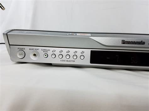 Panasonic SA HT640 Home Theater Receiver 5 Disc DVD Changer Player NO