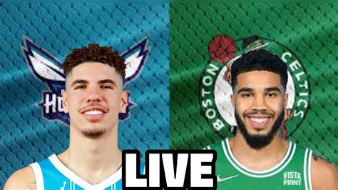 Hornets Vs Celtics Lamelo Ball Vs Jayson Tatum Youtube