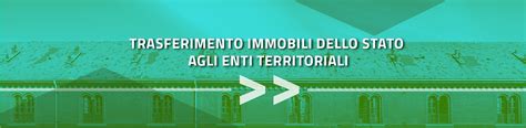 Agenzia Del Demanio Trasferimento Immobili Dello Stato In Favore