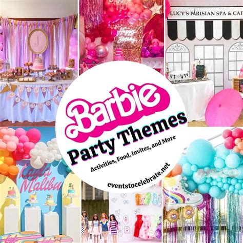 Barbie Themed Party Ideas Party Ideas For Real People