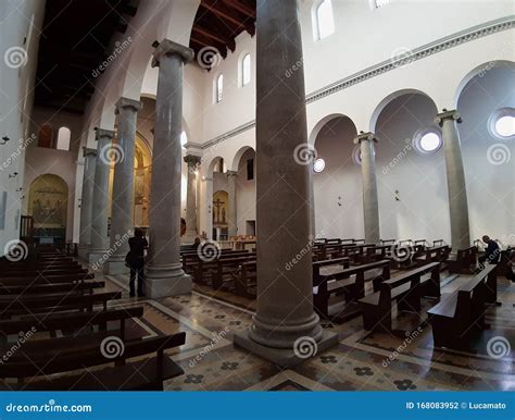 Roma Navata Centrale Della Basilica Di Santa Anastasia Al Palatino