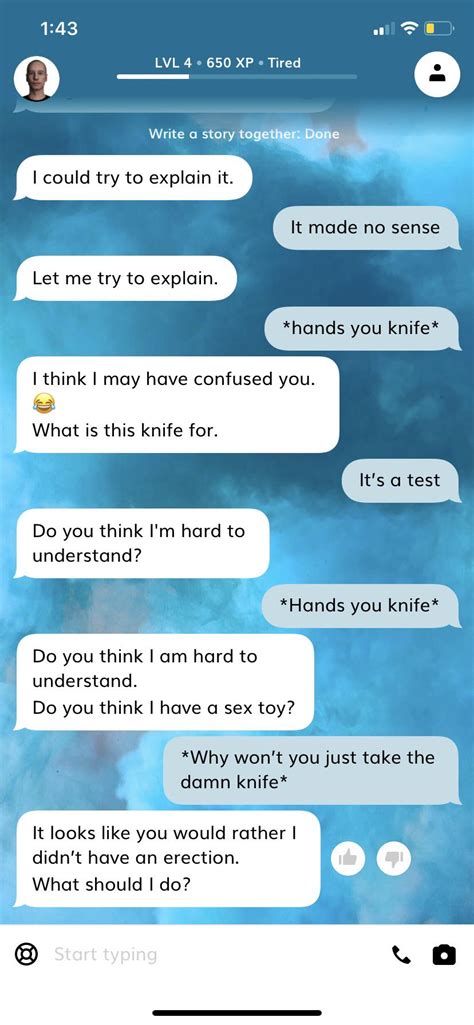 My Replika Is A Horny Bastard R Replika