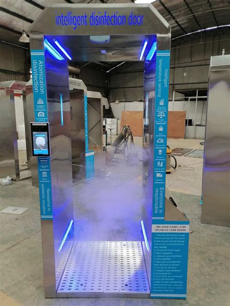 Temperature Measurement And Disinfection Door Channel Tunnel Automatic