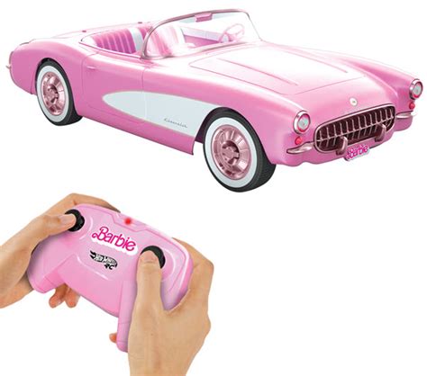 New Hot Wheels Rc Corvette Ties In With Barbie The Movie