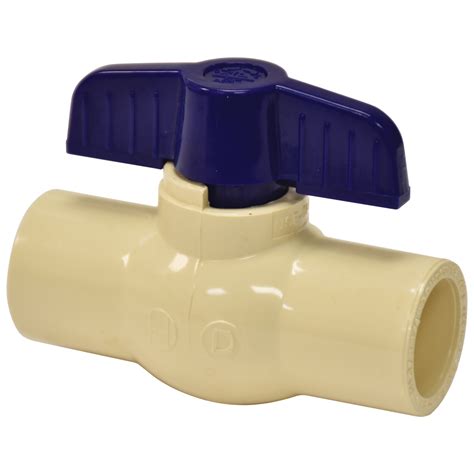 3 4 CPVC Ball Valve No Drain Atlantic Blue Water Supply