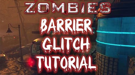 Black Ops 2 Zombies Barrier Glitch Tutorial Invincibility YouTube