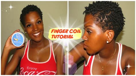 Finger Coils On Twa 4c Hair Youtube