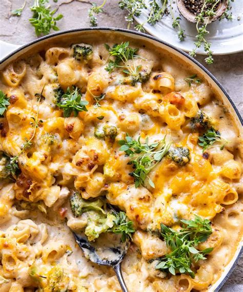 Broccoli Cheddar Chicken And Noodle Casserole Punchfork