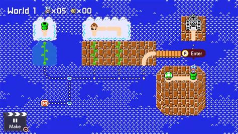 Smm2 World Maker Mod Smb1 Overworld Theme Youtube