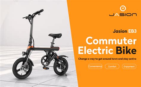 Amazon Jasion Eb Electric Bike For Adults Folding Ebike