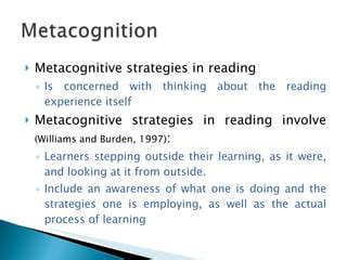 Strategies And Metacognitive Skills 2 | PPT