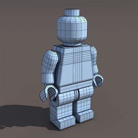 Lego Man 3d Model Hot Sex Picture