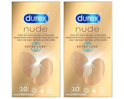 Durex Nude Extra Lube 20 Stuks Postcondooms Nl