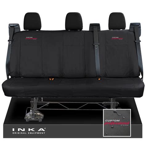 Ford Transit Custom Inka Rear Triple Tailored Waterproof Seat Covers B Inka Corp