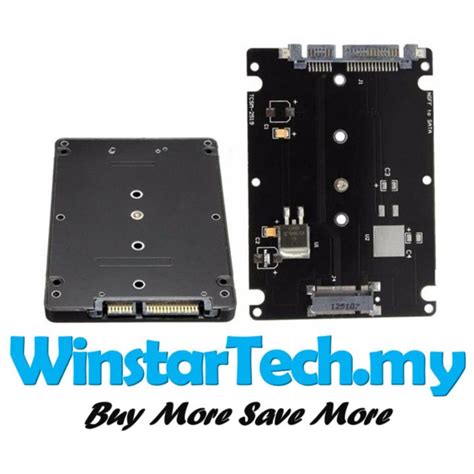 B M Key Socket 2 M 2 Msata NGFF SATA SSD To 2 5 SATA Adapter Enclosure