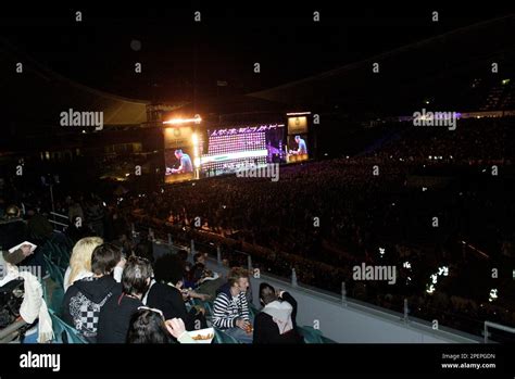 Jack Johnson performing at the Live Earth concert. Aussie Stadium. Sydney, Australia. 07.07.2007 ...