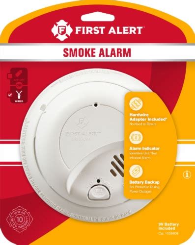 First Alert® Hardwire Smoke Alarm 1 Ct Fred Meyer