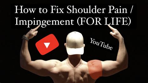 How To Fix Shoulder Pain Impingement For Life Youtube