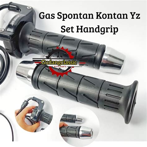 Jual Gas Spontan Yz Set Handgrip Kaze Set Jalu Satria Fu Shopee Indonesia