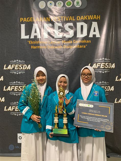 Sma Muhammadiyah Pk Kottabarat Raih Juara Di Lafesda Uin Salatiga