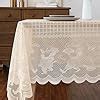 Amazon Linenzone X Rectangular Vintage Tablecloth Each Lace