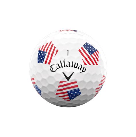 Limited Edition Callaway Chrome Soft Truvis Team Usa Golf Balls 12