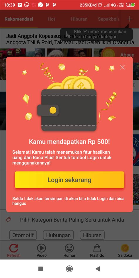 Cara Mendapat Kan Pulsa Gratis Dari Aplikasi Money Locker Ii