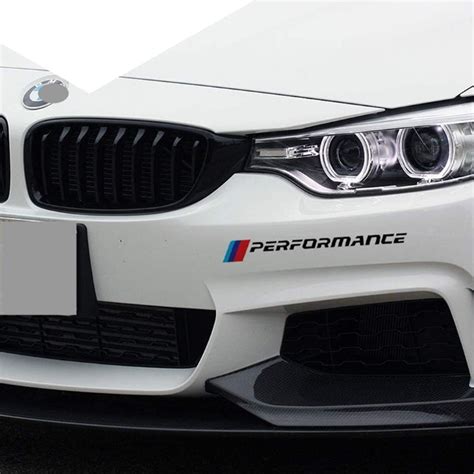 6x100 For Bmw M Color Stripes Decal Sticker Bmw Hood Front Rear Bumpers Side