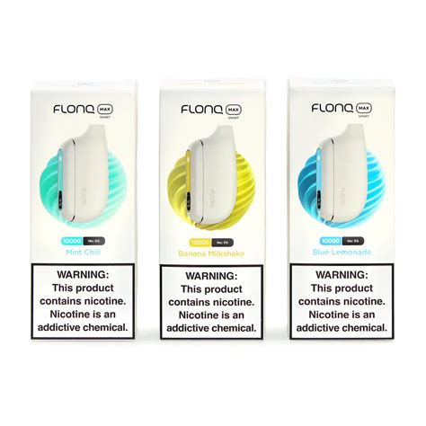 FLONQ Max Smart 10,000 Puffs Disposable Vape 14mL - $7.99