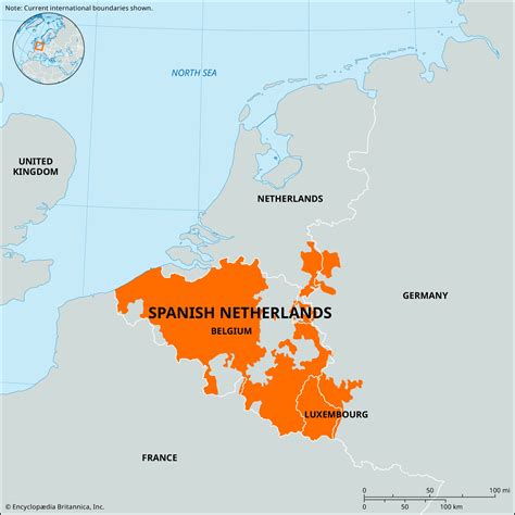 Spanish Netherlands Map War History And Facts Britannica