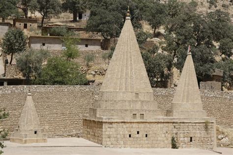 Yazidi Temple in Lalish, Kurdistan Stock Image - Image of lalish ...
