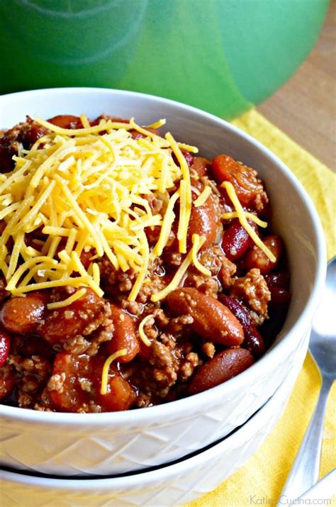 Easy Homemade Chili Recipe Recipe Homemade Chili Recipe Easy 75600