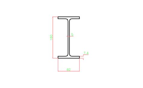 Ipe 270 Free Cad Block And Autocad Drawing