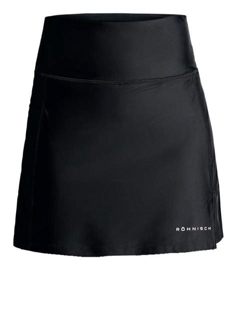 Court Jersey Skort Black Röhnisch