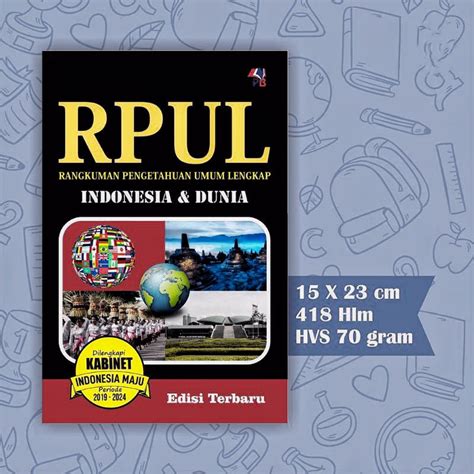 Jual Buku RPUL Rangkuman Pengetahuan Umum Lengkap Shopee Indonesia