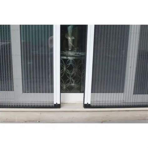 Aluminium Mosquito Screen Mesh Roll Up Sliding Pleated Mosquito