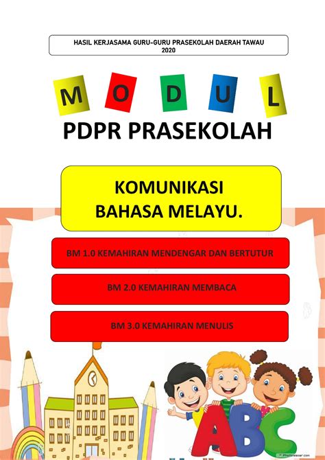 Lembaran Kerja Bahasa Melayu Prasekolah Lembaran Kerja Latihan Pra Sekolah Modul Pdpr Bahasa